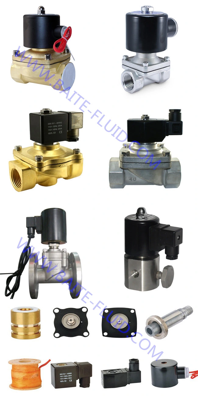 Brass Air Control Industry Water Steam Solenoid Valve