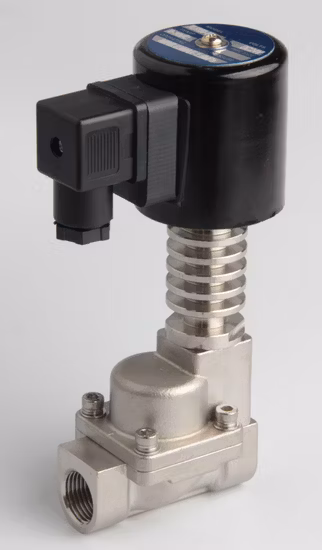 Serie Xlh 300 grados G1/2′ ′ Rosca Peek Seal Válvula solenoide de vapor