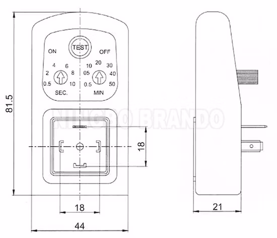 Temporizador cíclico electrónico de válvula solenoide para válvula de drenaje automático de compresor de aire y válvula solenoide de agua