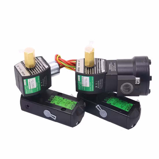 Válvula solenoide a prueba de explosiones de tres vías Asco-8551 original de dos posiciones