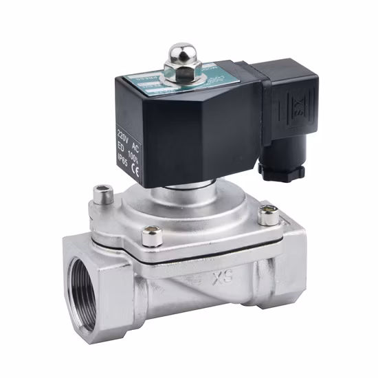 Válvula solenoide de vapor proporcional compacta de presión a prueba de explosiones